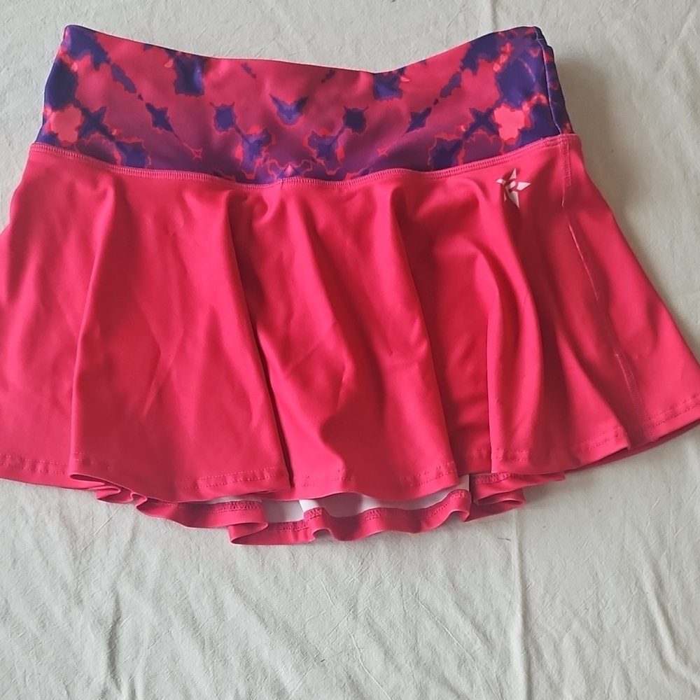 Rebel Pink and Purple Athletic Skirt